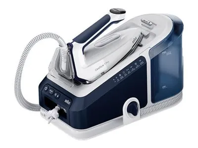 Braun CareStyle 7 Pro IS 7282 BL - Dampstrygejern med automatisk afbrydelse - såleplade: EloxalPlus FreeGlide 3D - 2700 W - blå