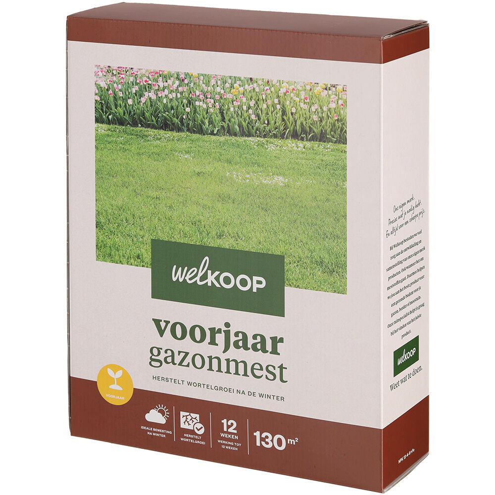 Welkoop - Voorjaar Gazonmest - 130 m2 - 4 Kilogram