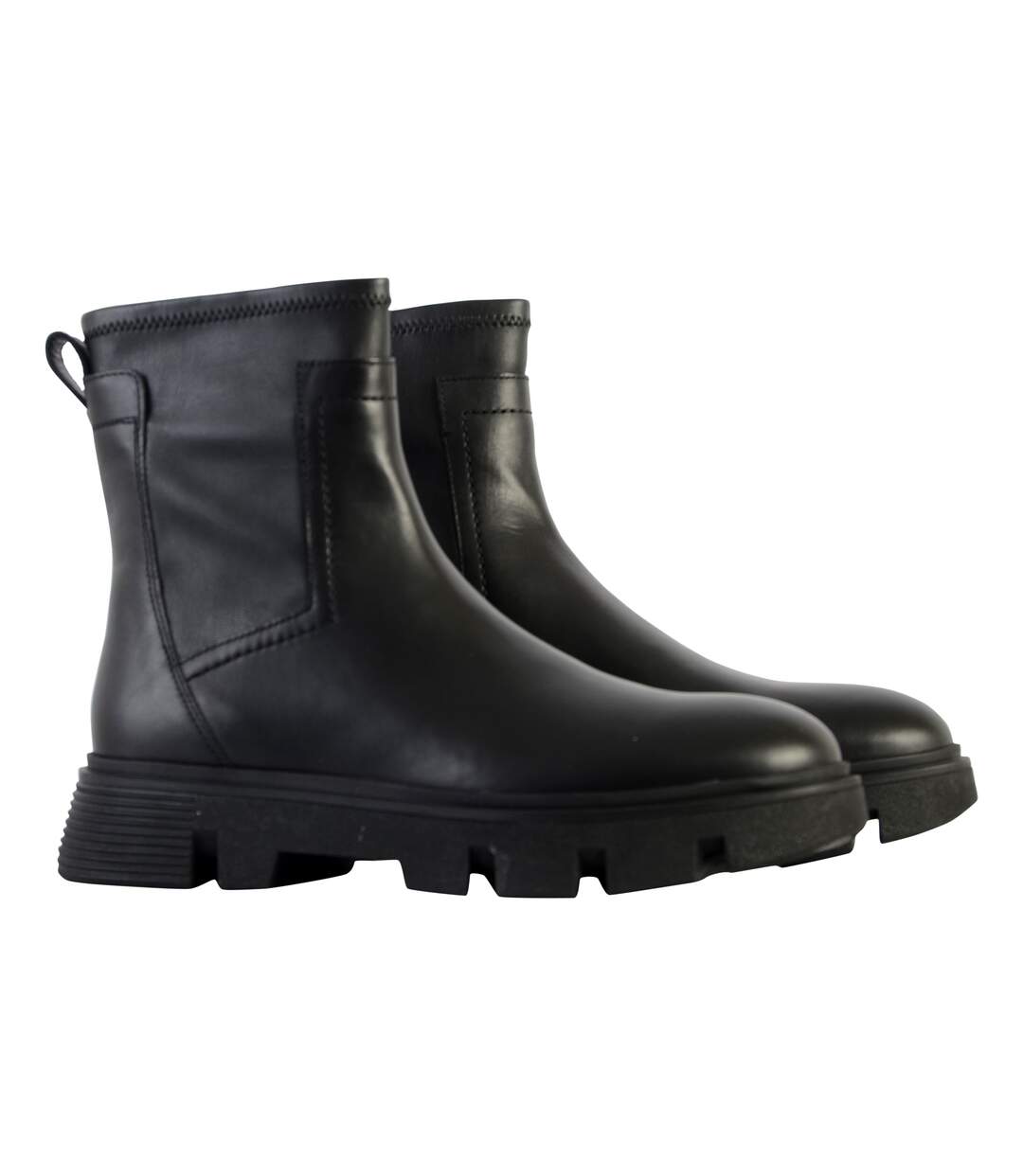 Bottine Cuir Geox Vilde Smo.Lea+Stretch