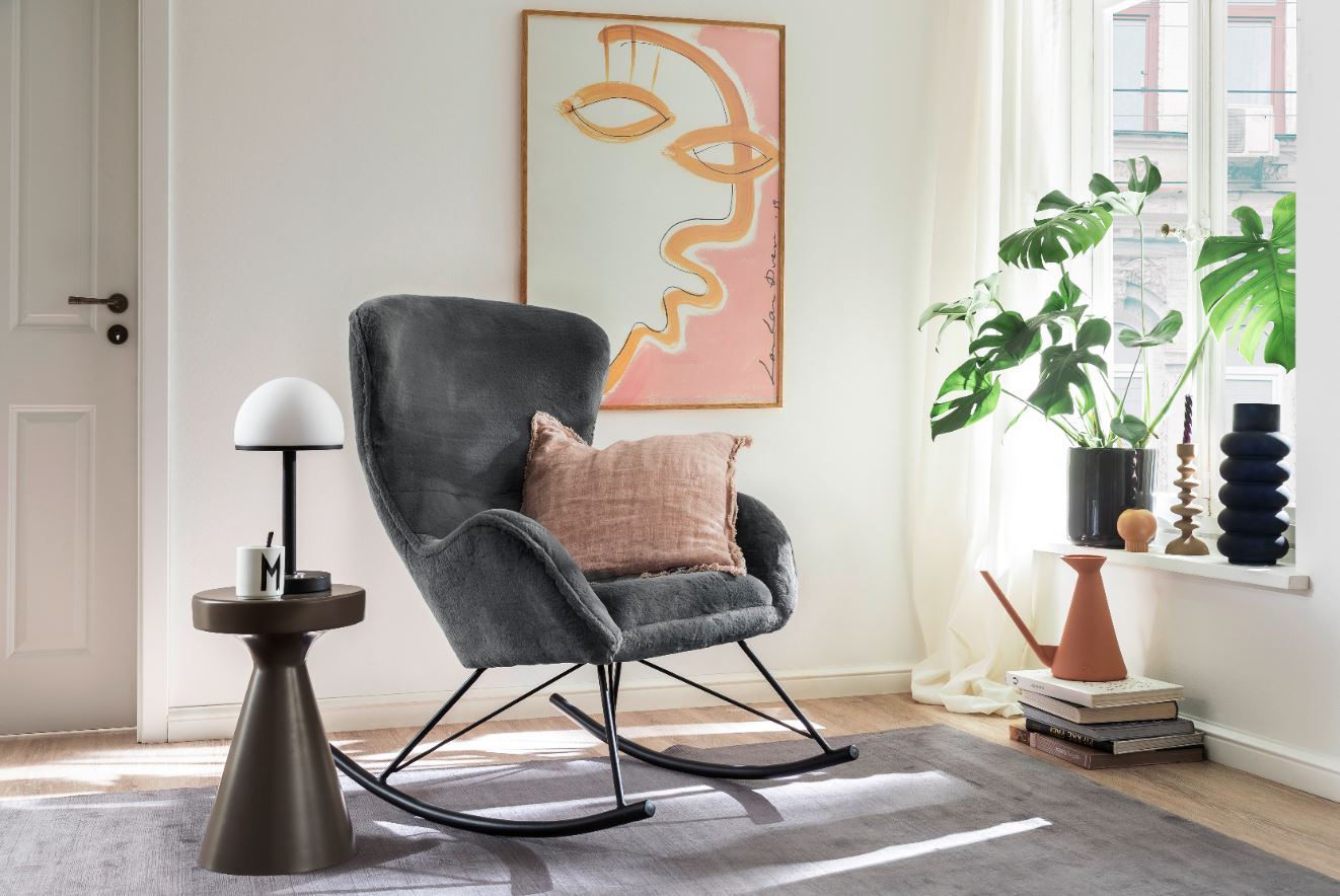 iNNoSeat by MCA + BELLA Schaukelstuhl KD - versch. Farben - Antrazit
