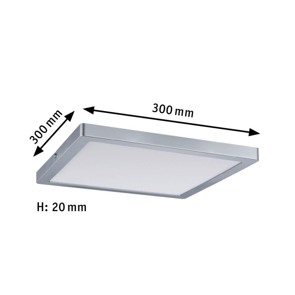 PANEL PAULMANN ATRIA VEGG/TAK LED300X300MM 20W 4