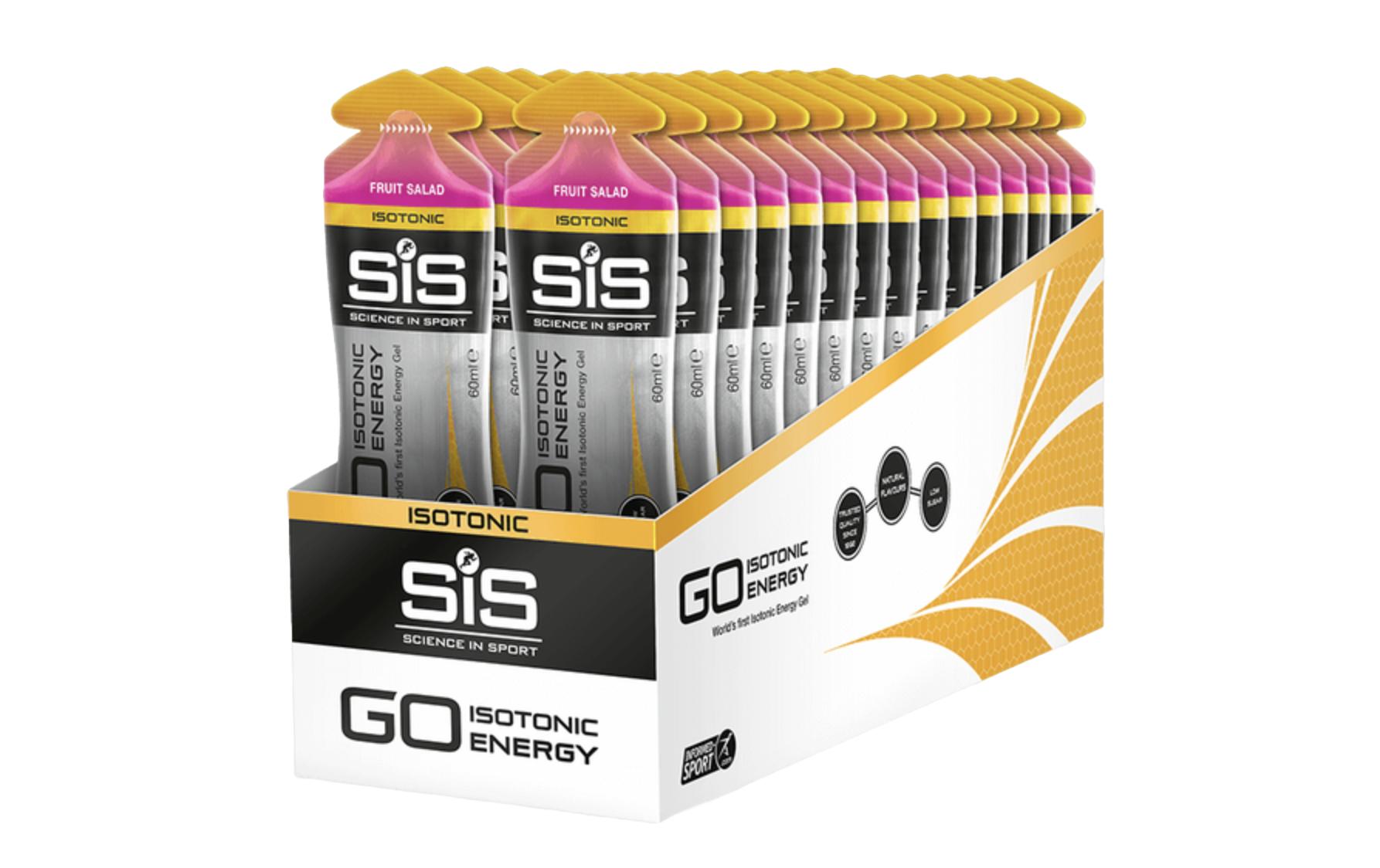 Gel Isotonic Energy Fruit Mix 30 Stück x 60 mlEnergie-Gel