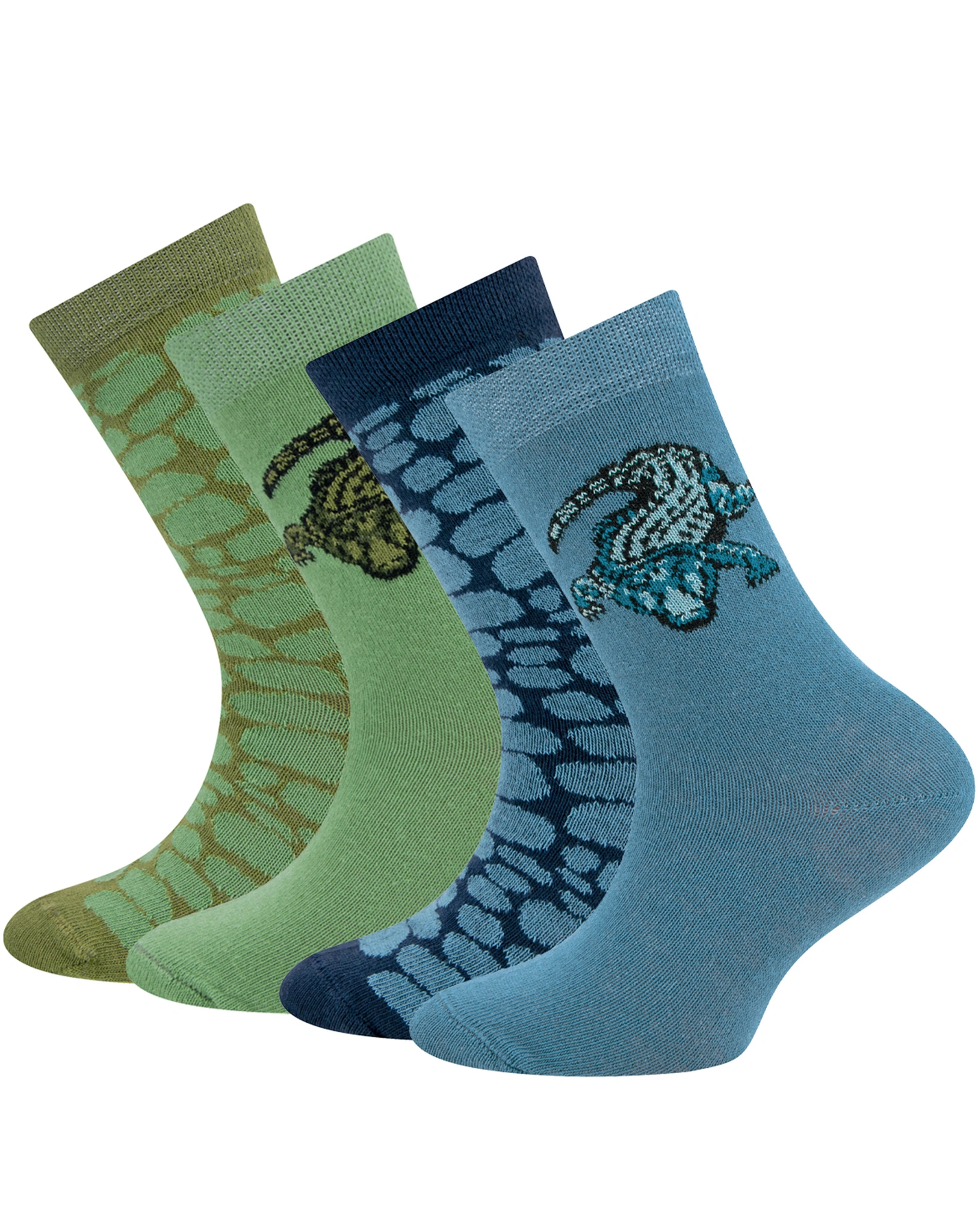 Socken KROKODIL 4er Pack peppermint/navy