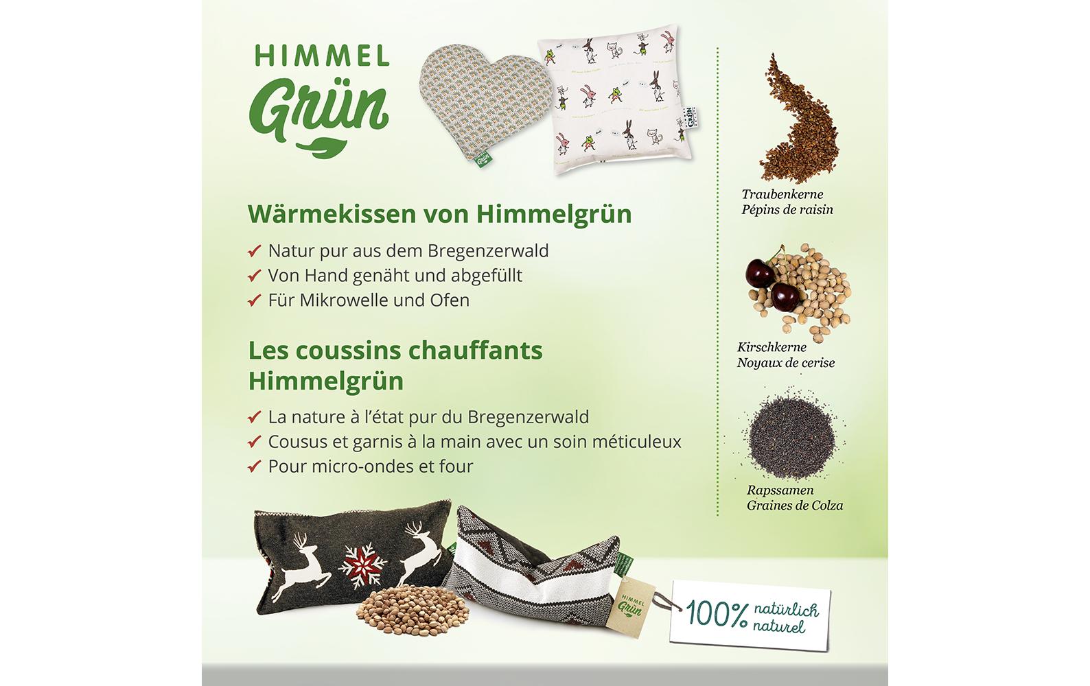 Wärmekissen Rapssamenkissenkissen Hunde 20 x 20 cmWärmekissen mit Rapssamen