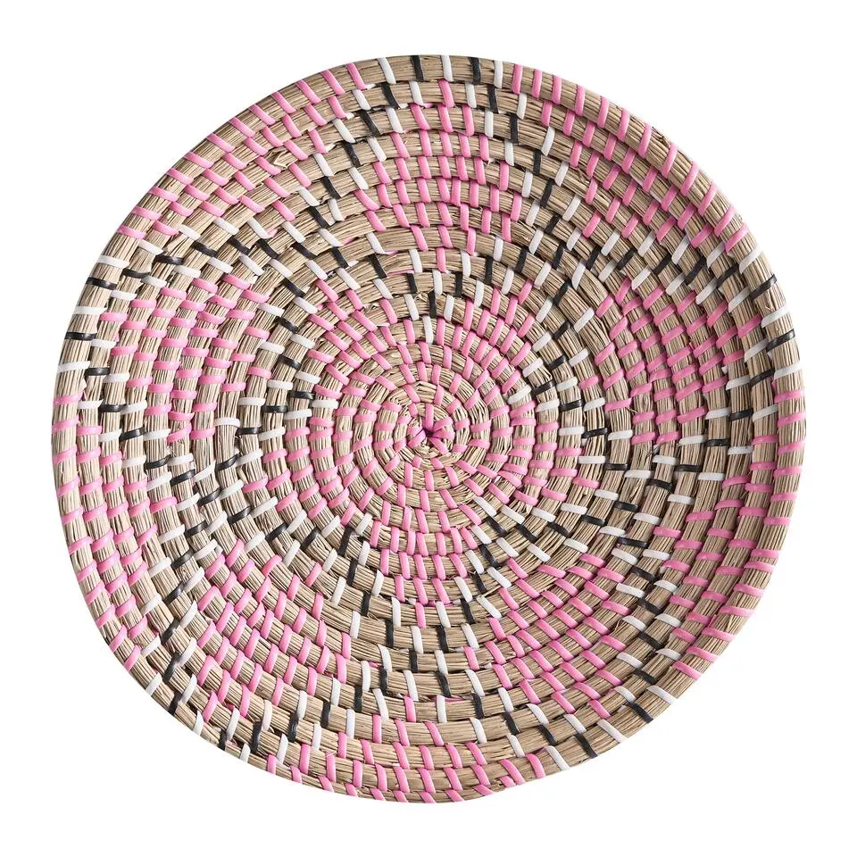 HOABINH - Wanddecoratie - Meerkleurig - Zeegras