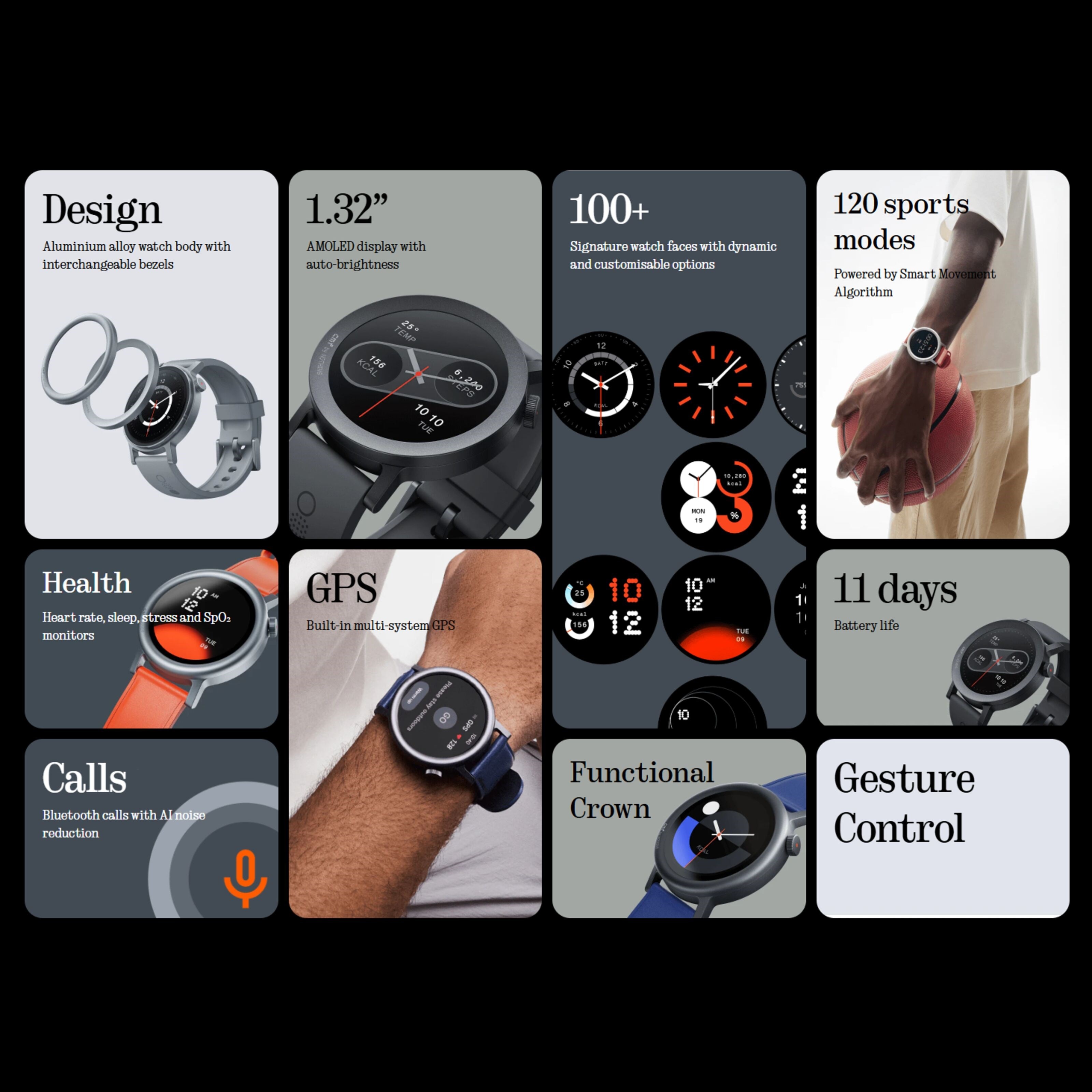 Nothing Cmf Watch Pro 2 Dark Grey