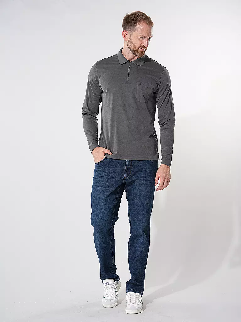 RAGMAN Poloshirt  grau
