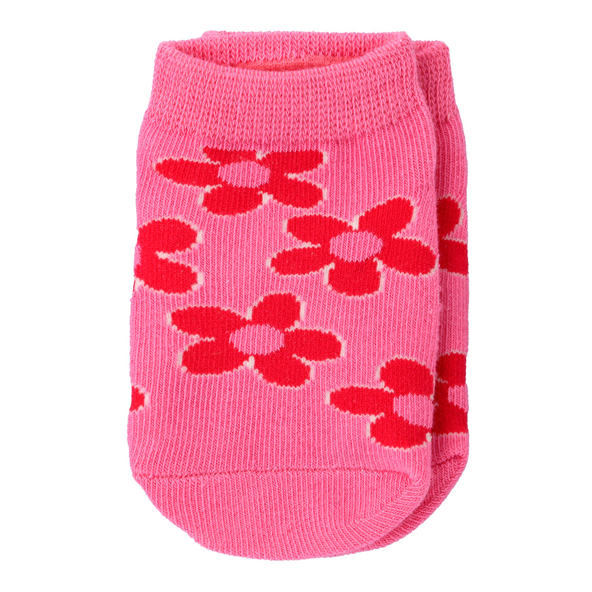 Famy 3 Paar Baby Sneaker-Socken im Set lila / rosa / weiss