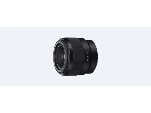 Sony SEL50F18F - Objektiv - 50 mm - f/1.8 FE - Sony E-mount - for Cinema Line; a VLOGCAM; a1; a1 II; a6700; a7 IV; a7C; a7C II; a7CR; a7R V; a7s III; a9 III