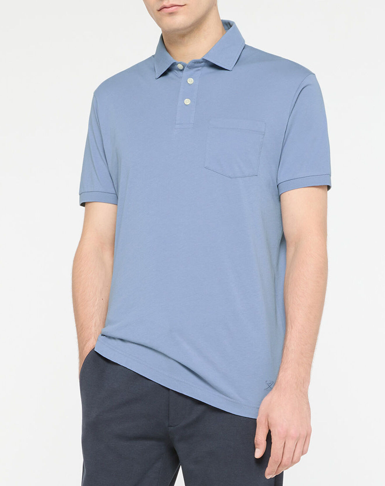 Hackett London Polo Regular Fit Jersey bleu ciel