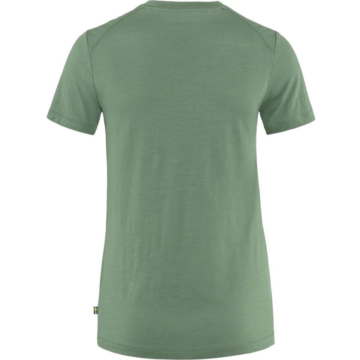 Fjällräven Women's Abisko Wool Short Sleeve Patina Green