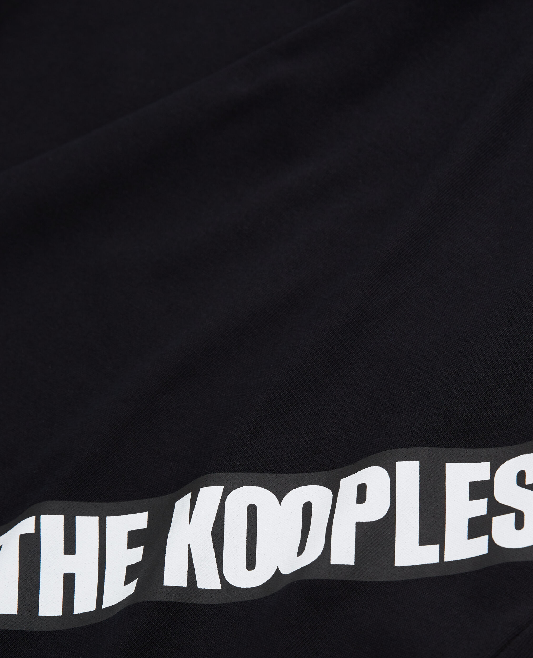 T-shirt noir Tape logo