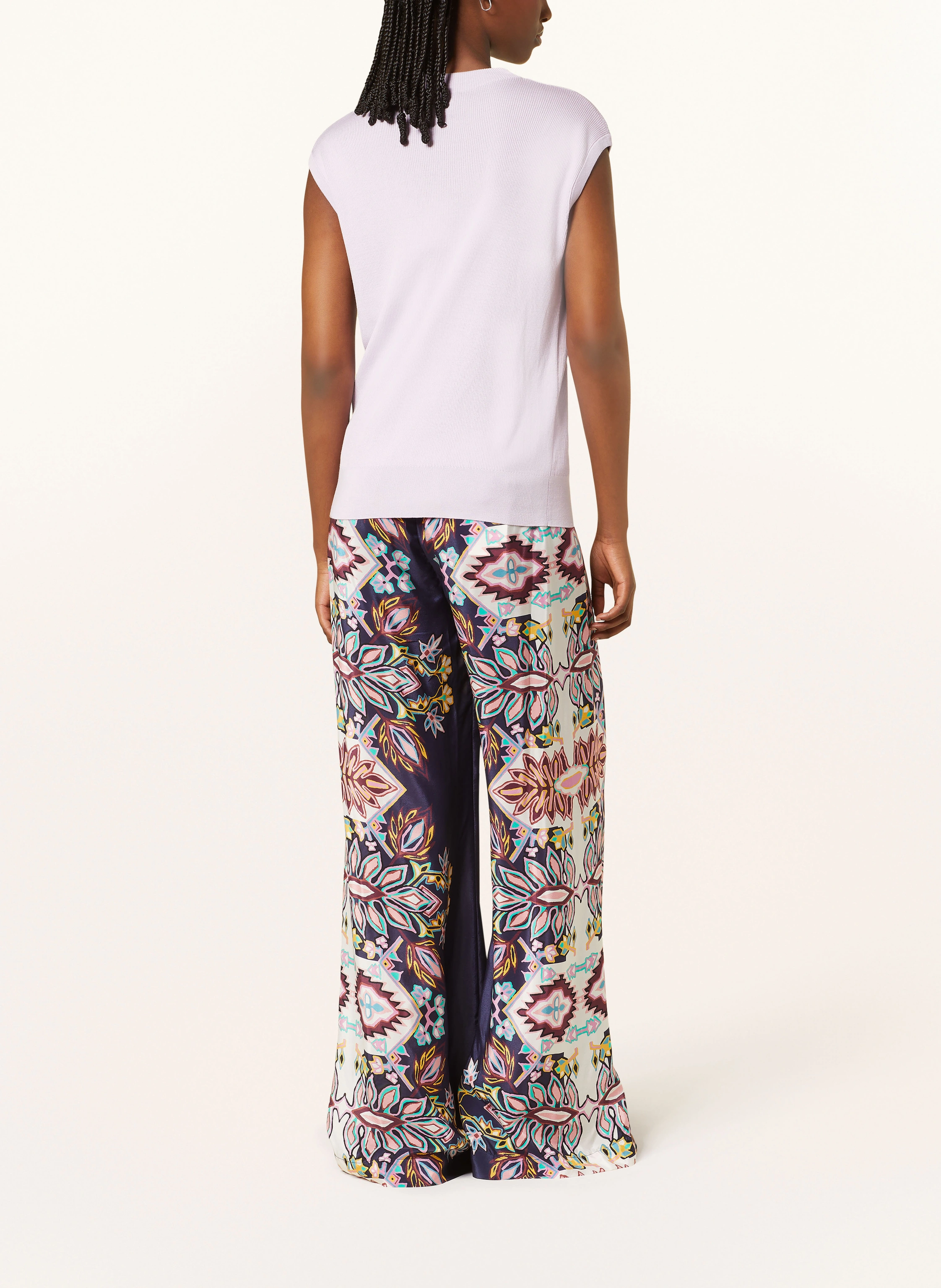 ba&sh Marlenehose aus Satin