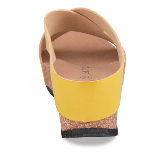 Mules JAUNE LADY GLAM