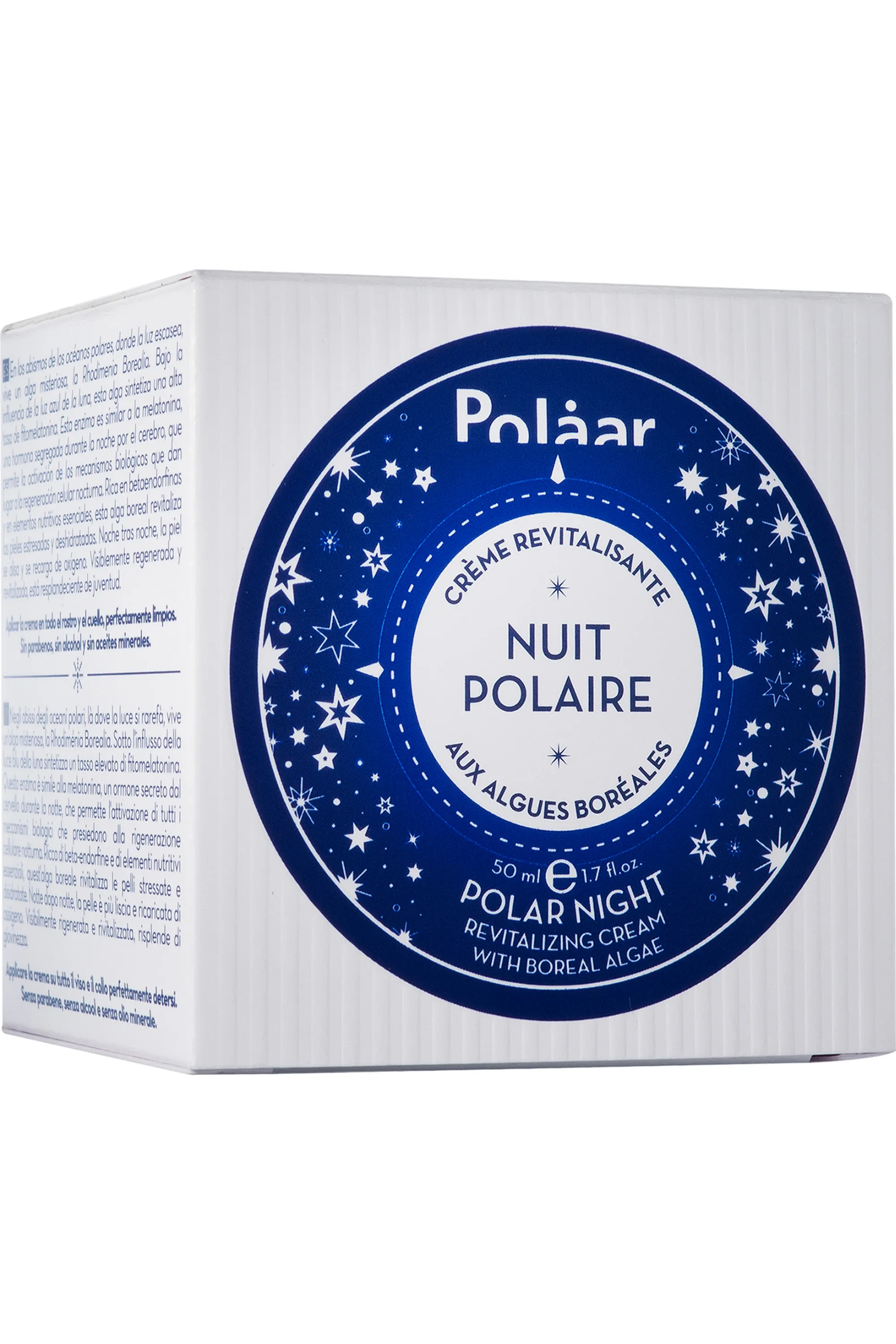 Polaar Crème Revitalisante Nuit Polaire aux Algues Boréales-50 ml