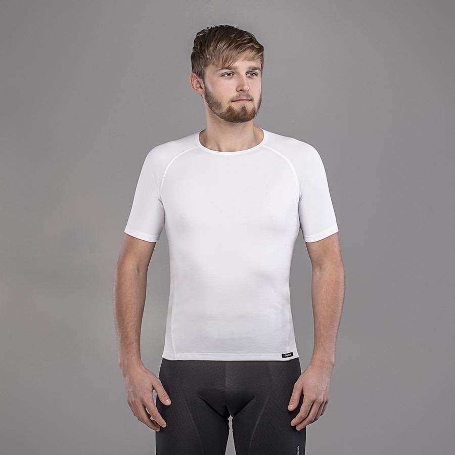 GripGrab Ride Thermal Ondershirt Korte Mouwen Wit