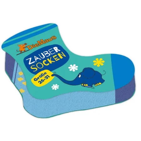 Trötsch Die Maus - Zaubersocken Größe 26-31, 2-fach sortiert