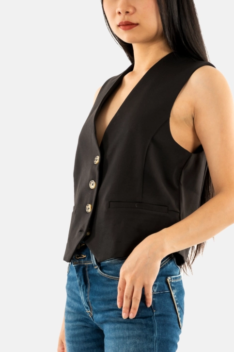 Gilets sans manche ichi simonse 194008 black