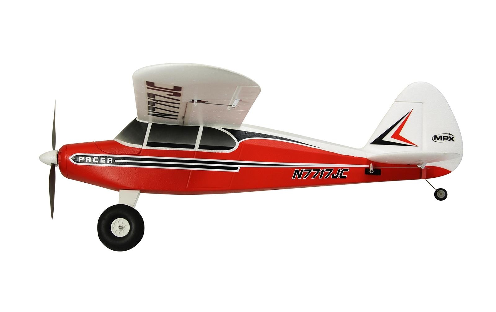 Trainer Pacer RR 1150 mm PNP<br>Einsteigerfreundliches 4-Kanal Motorflugzeug