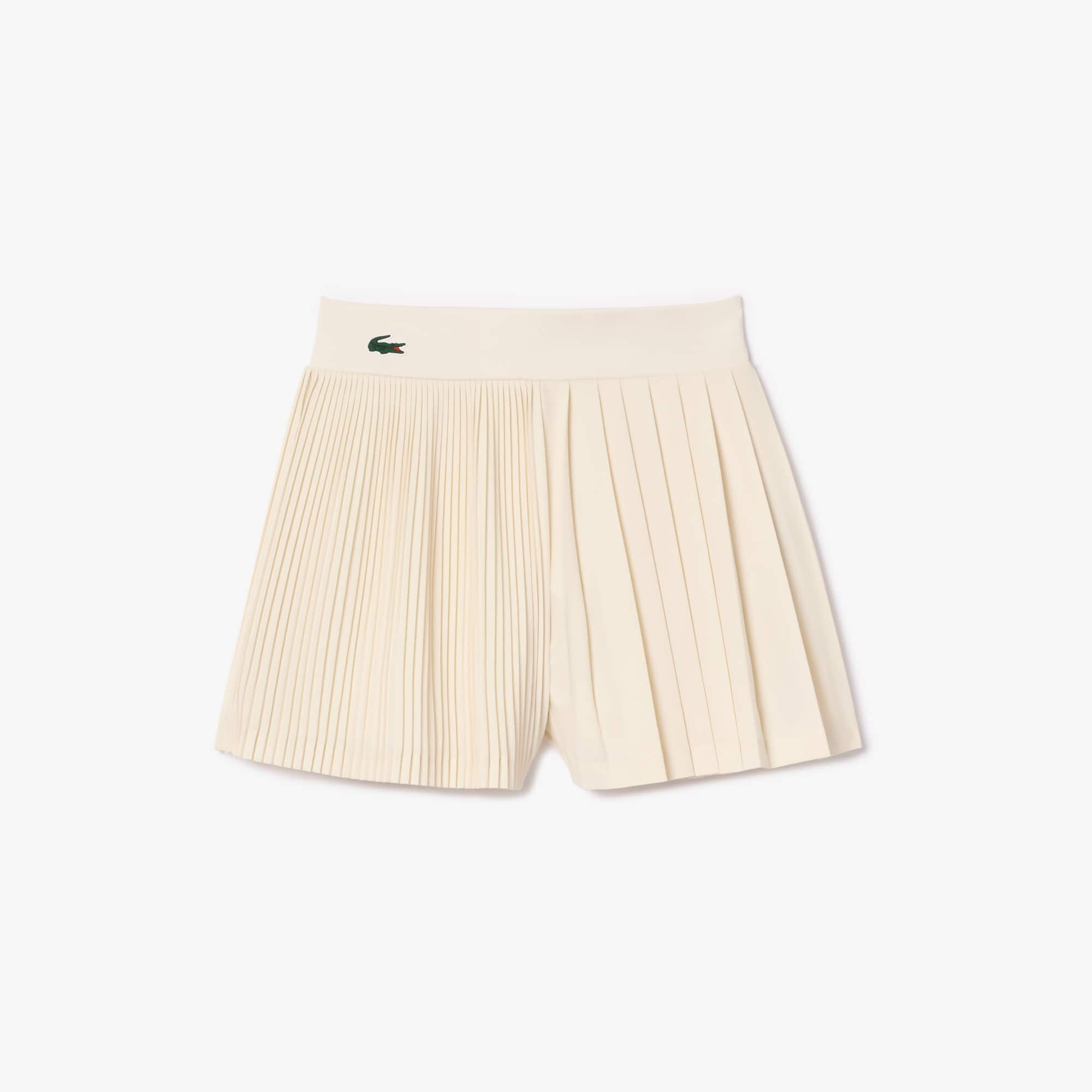 Short Tennis Ultra-Dry stretch avec shorty intégré Shorts - Blanc - Lacoste - Femme