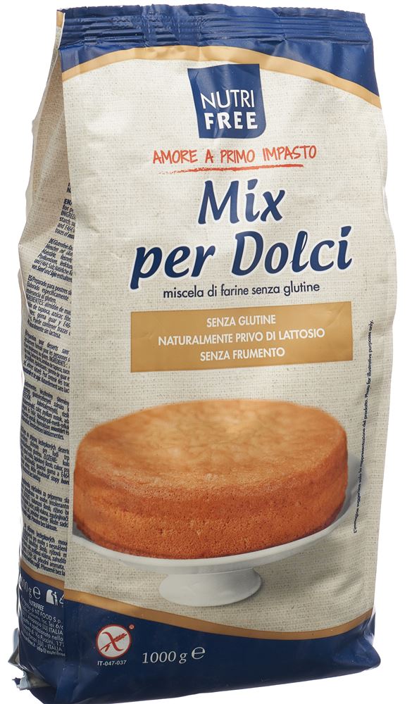 NUTRIFREE Mix Süsses Mehlmischung Gebäck glutenfrei 1000 g