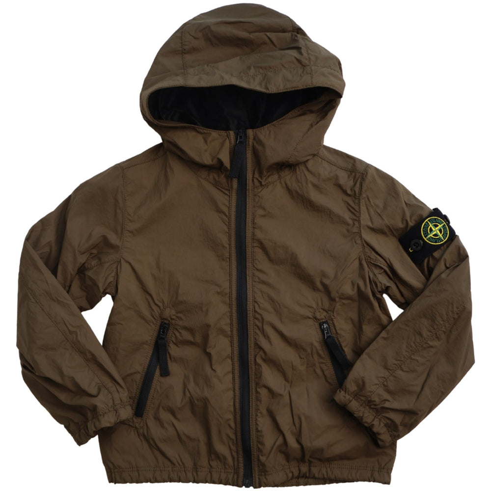 Køb Stone Island Military Green Kort Parka