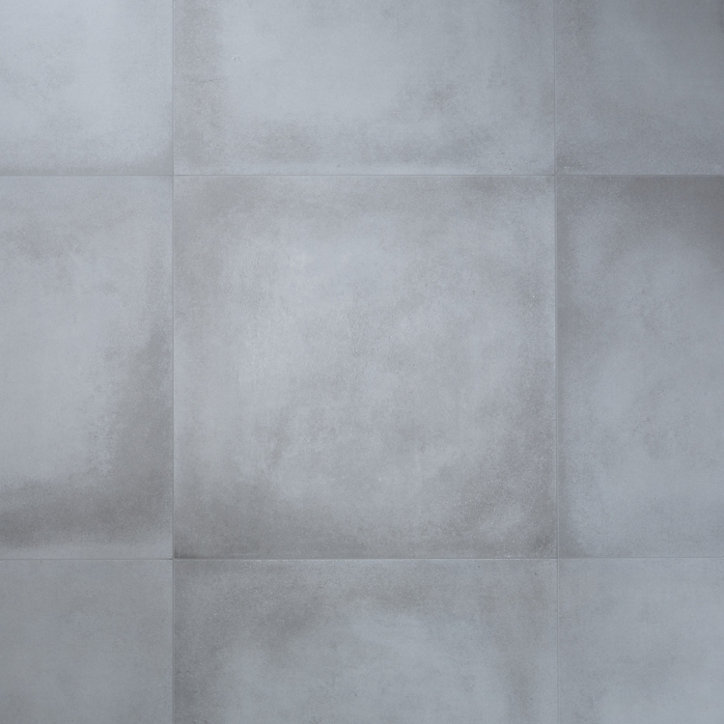 Carrelage sol gris 60 x 60 cm Smooth