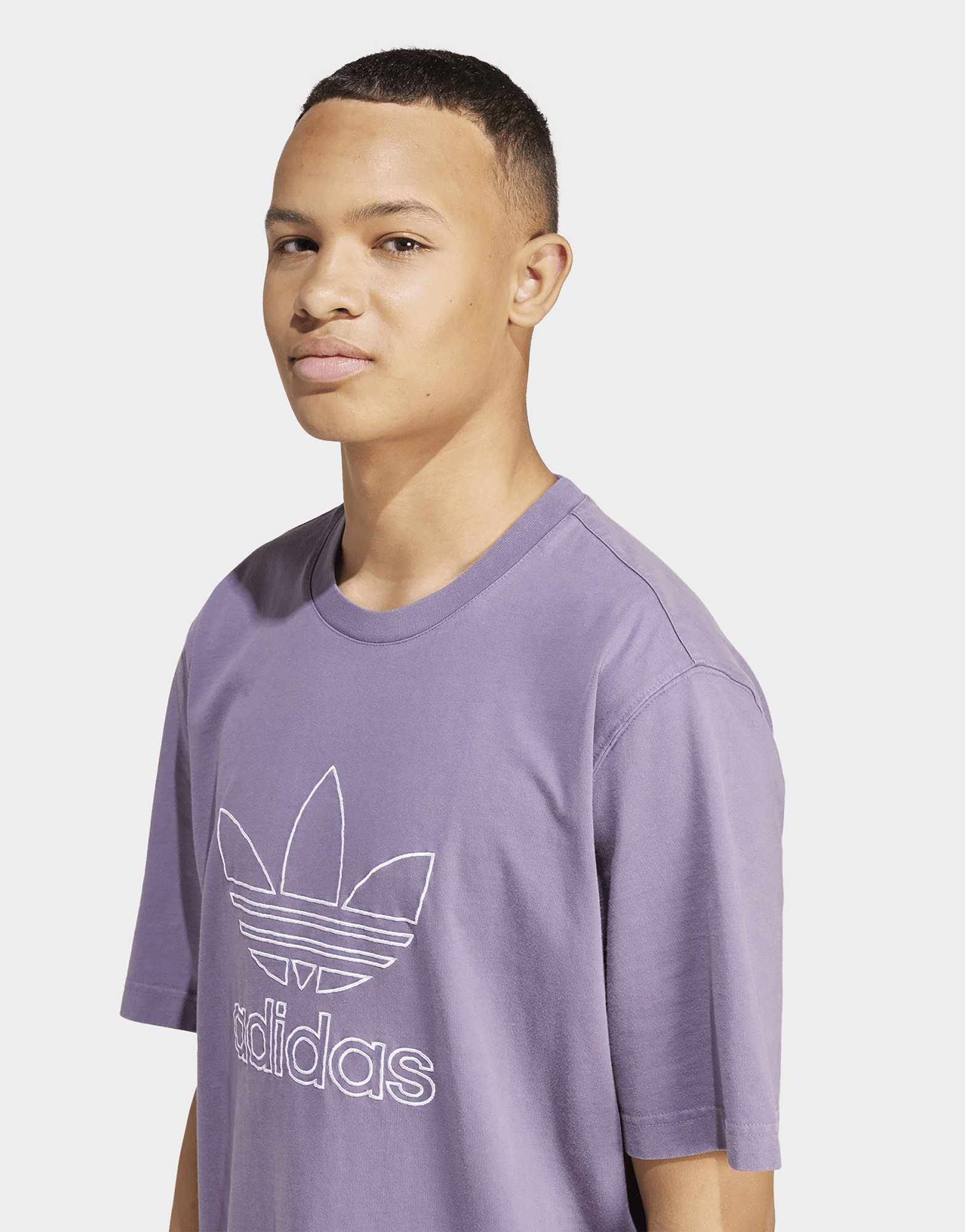 adidas T-shirt Trèfle ajouré Adicolor