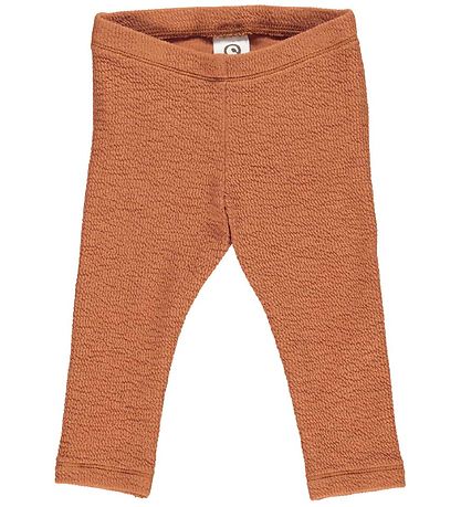 M?Slå Bukser - Crepe Frill - Amber m. Fl?ser