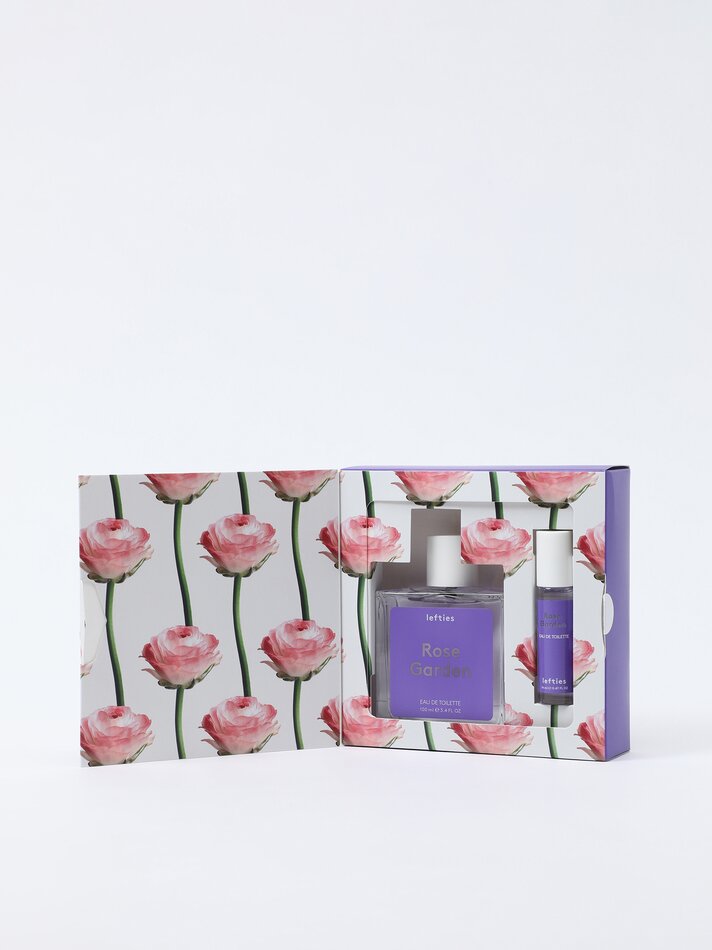 Caixa de presente Jardim de Rosas - Lilás