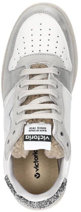 Victoria Sneakers Laag zilver