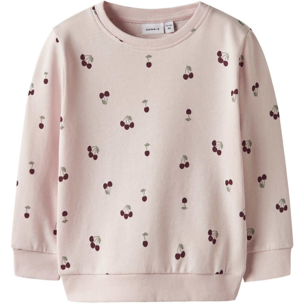 Køb Name It Crystal Pink Nmfvalba Ls Sweat Unb Noos
