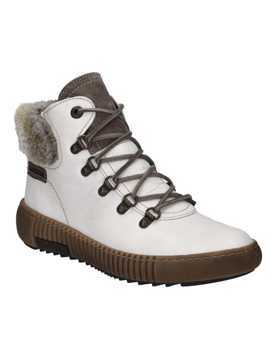 Stiefelette Maren 17, weiss-kombi
