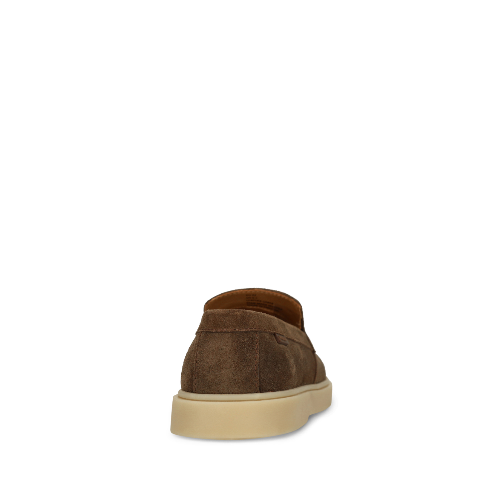 Bruine suède loafers