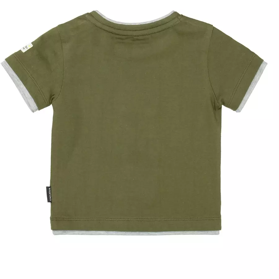 STACCATO T-Shirt soft olive