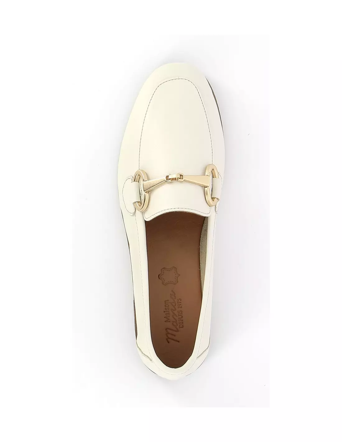 MAISON MANSA 3548 - Mocassins & bateaux Beige