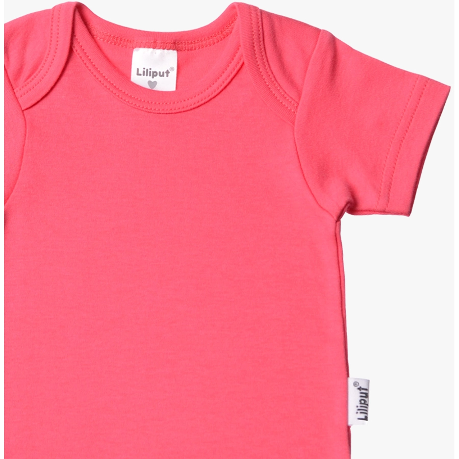 Liliput Kurzarmbody 2er-Set rosahimbeere