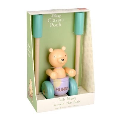 Classic Pooh Boxed Push Along