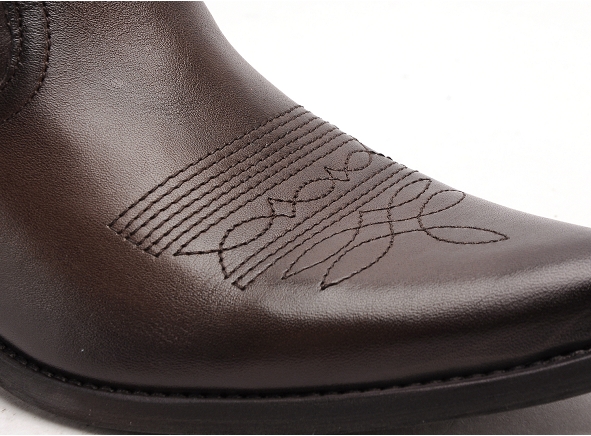 Felmini boots bottine talons femme b504 marron