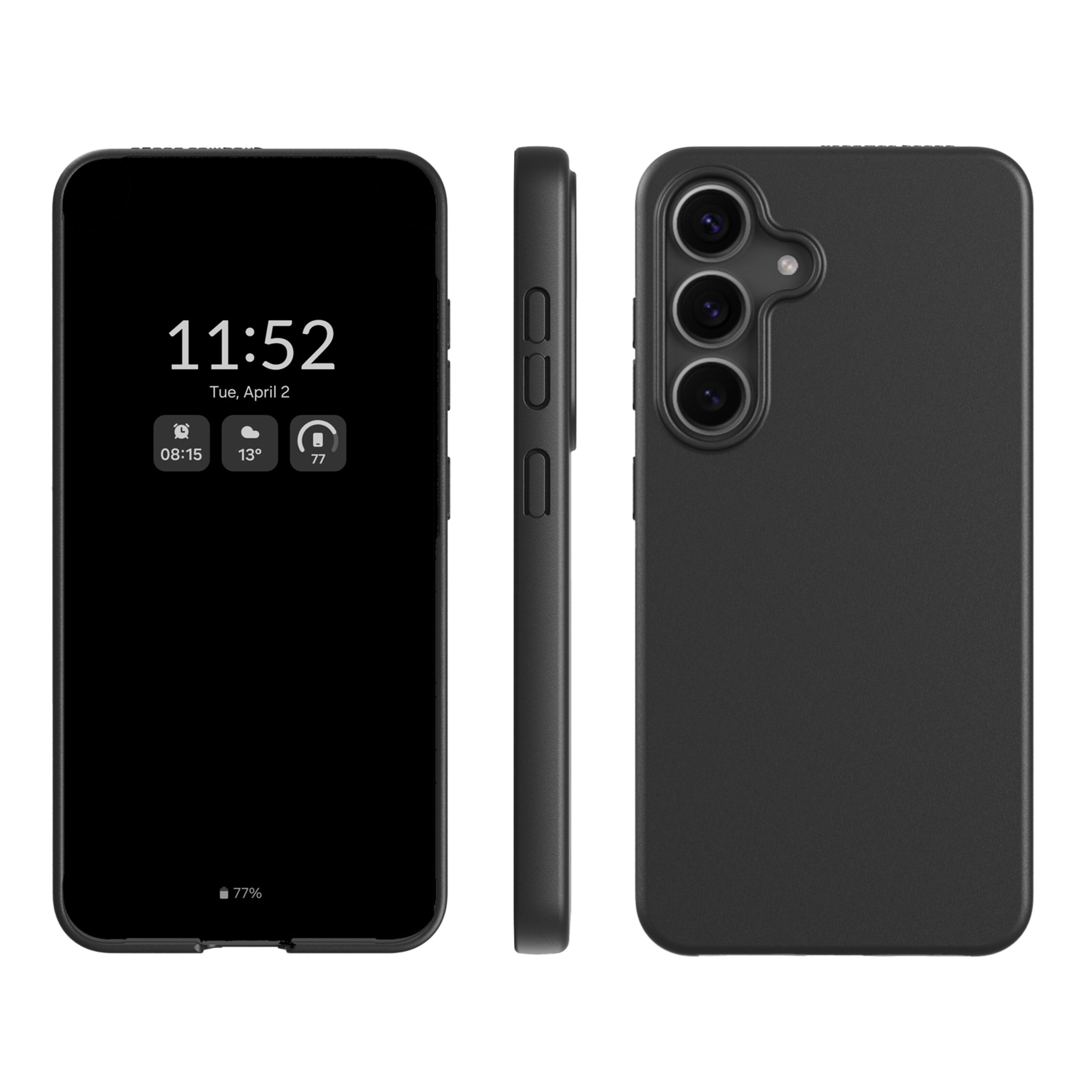 Agood company Plantebasert mobildeksel Samsung S25 Svart