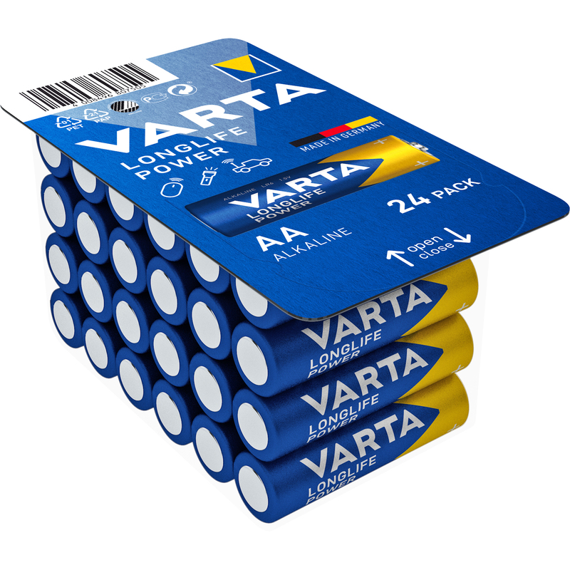 Varta Batterien Longlife Power, AA/LR06, 24 Stück