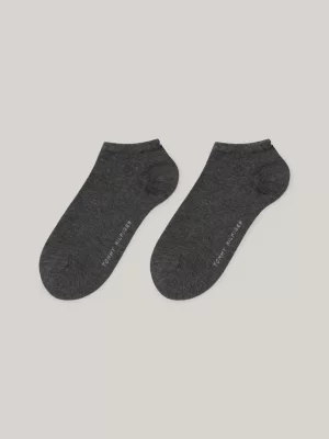 Pacote com 2 pares de meias esportivas com estampa de bandeira.