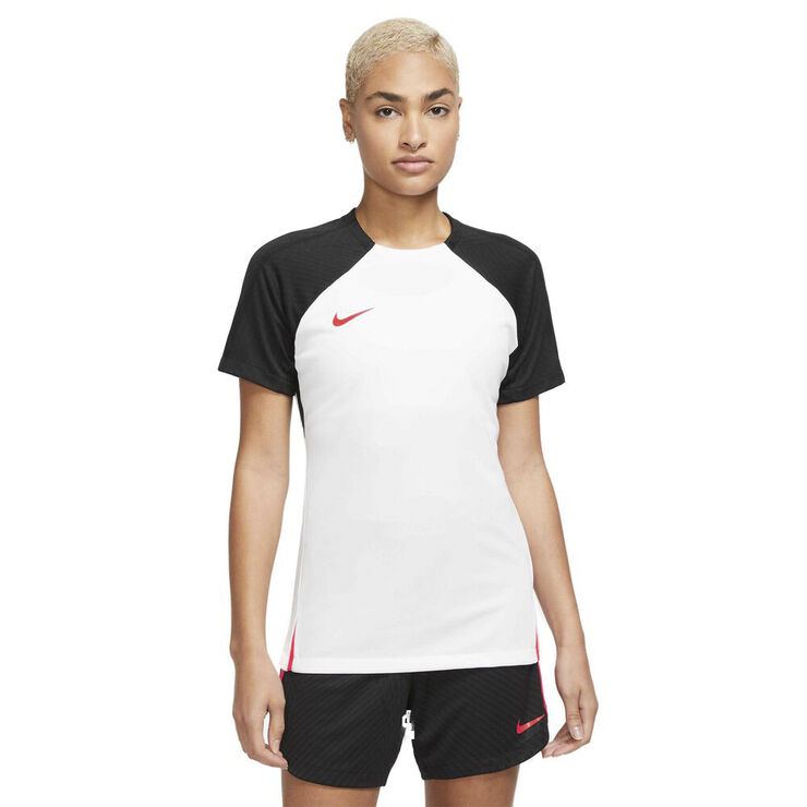 Nike Dri Fit Strike T Shirt Hvid
