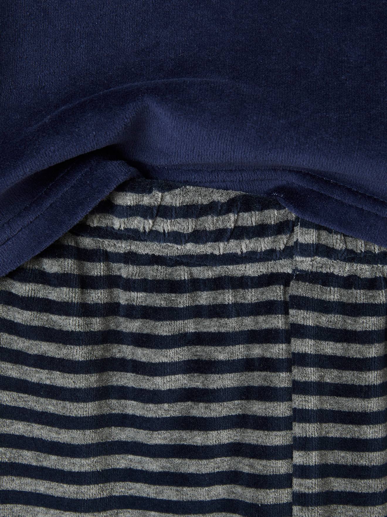 Conjunto de 2 pijamas de veludo 