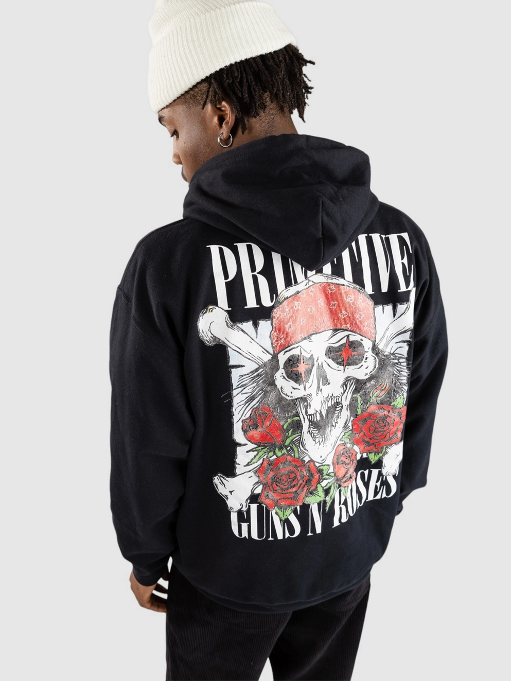 Primitive X Guns N Roses Streets Hoodie black