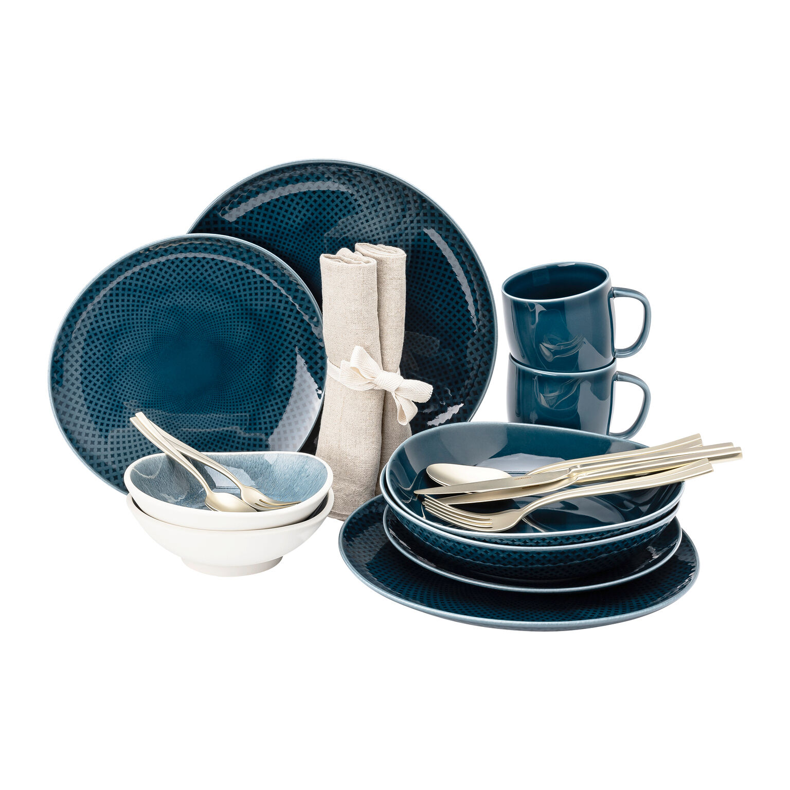 Junto Ocean Bl./Aquamarine Set 22-tlg./Mug