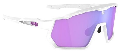 Lunettes AZR Pro Race RX Blanc/Violet