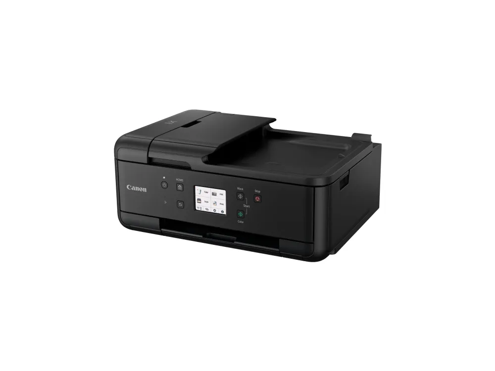 Canon PIXMA TR7650 - Multifunktionsprinter - farve - blækprinter - A4 (210 x 297 mm), Legal (216 x 356 mm) (original) - A4/Legal (medie) - op til 15 ipm (udskriver) - 200 ark - 33.6 Kbps - Wi-Fi(n), USB 2.0