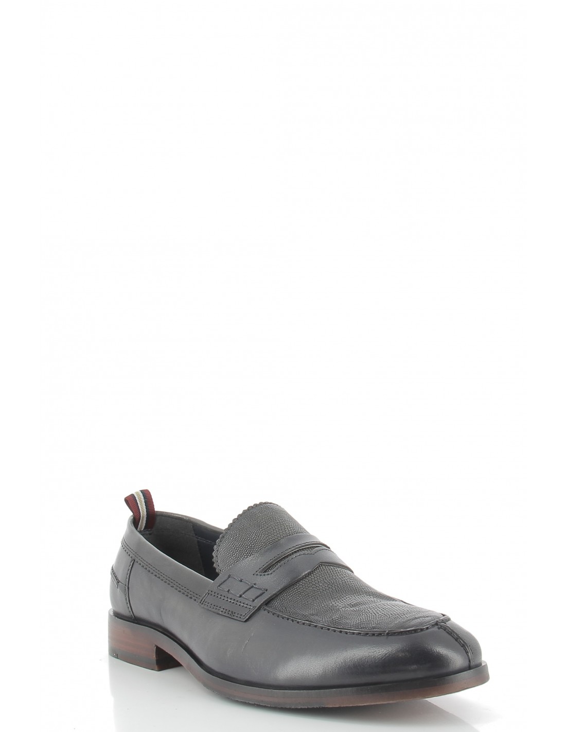 azzaro mocassins homme norden cuir gris