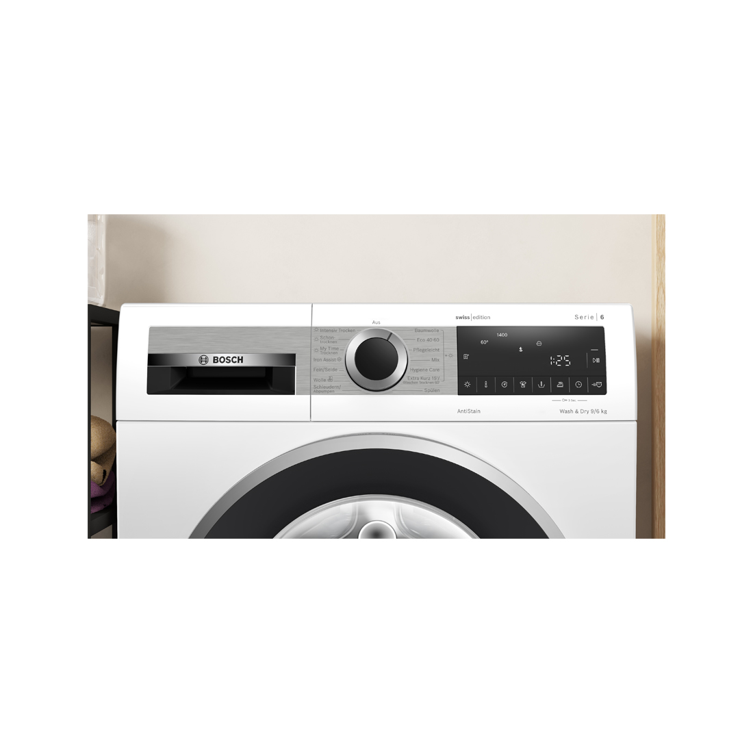 Bosch WNG24401CH Waschtrockner E/C 9/6 kg